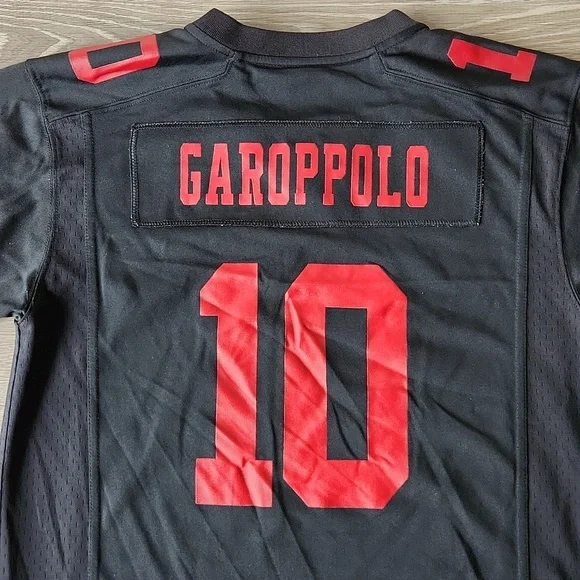 Jimmy Garoppolo #10 49ers Jersey Size L (14-16)